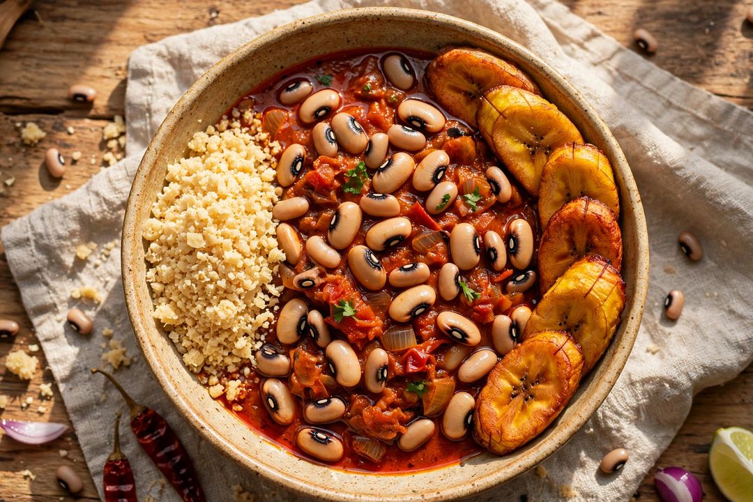 Red Red — Ghanaian dish at Volta Kitchen