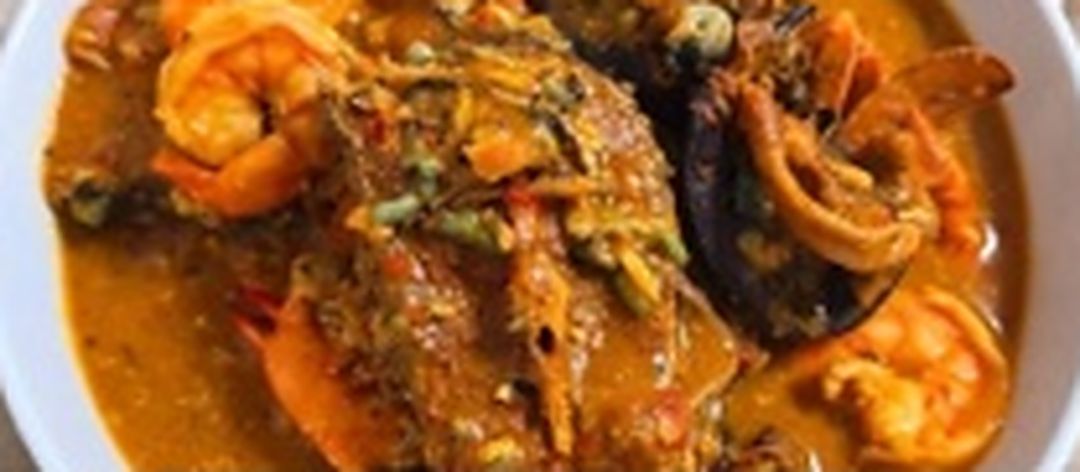 Fisherman Soup — Nigerian dish at Volta Kitchen