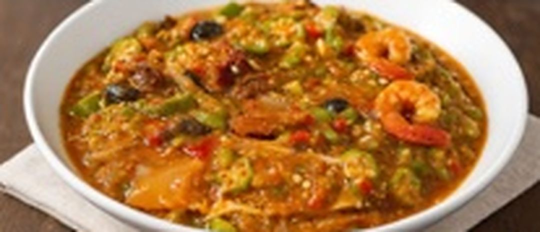 Okra Soup — Nigerian dish at Volta Kitchen